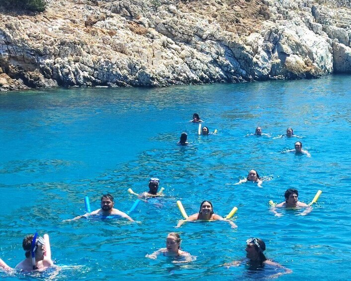 Picture 3 for Activity Agia Anna: Naxos, Koufonissia & Rina Cave Boat Trip with BBQ