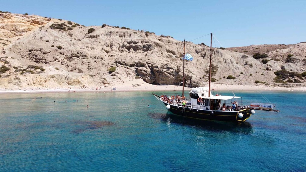 Picture 10 for Activity Naxos: Koufonissia and Rina Cave Boat Trip with BBQ