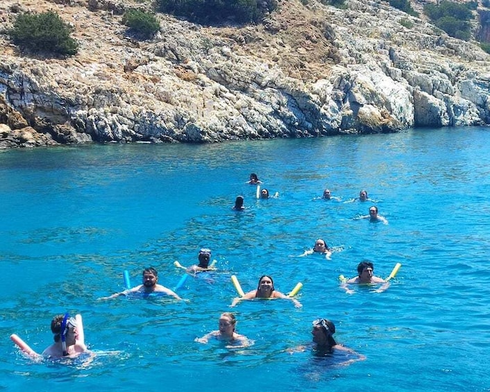 Picture 3 for Activity Naxos: Koufonissia and Rina Cave Boat Trip with BBQ