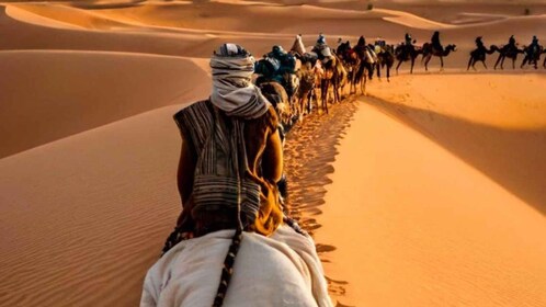 From Fes: 2-Day Merzouga Desert Trip w/Luxury Tent & Dinner