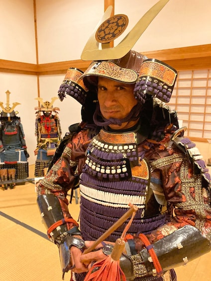 From Kyoto/Osaka/Kobe: Samurai Armor Dressing Tour