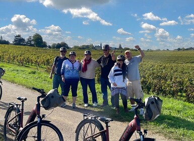 Tour del vino e della bicicletta a Bordeaux