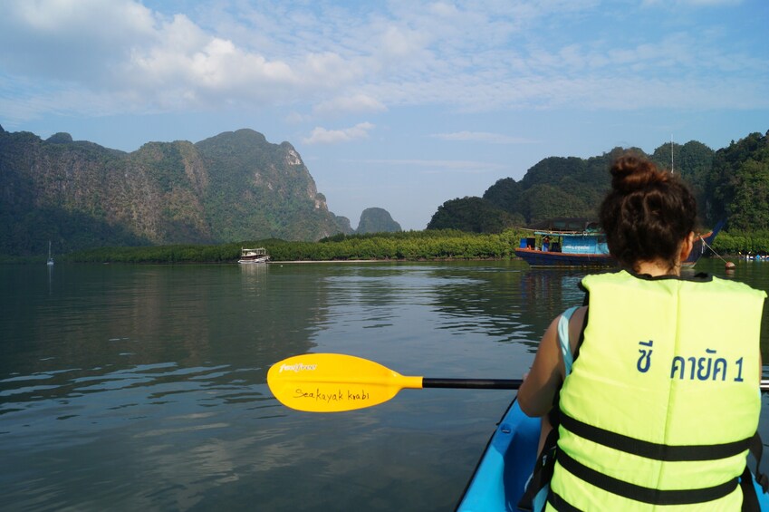 Full-Day Sea Kayaking Adventure in Ao Thalane Bay from Krabi