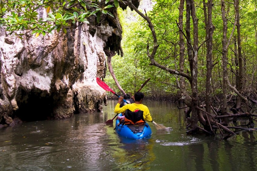 Full-Day Sea Kayaking Adventure in Ao Thalane Bay from Krabi