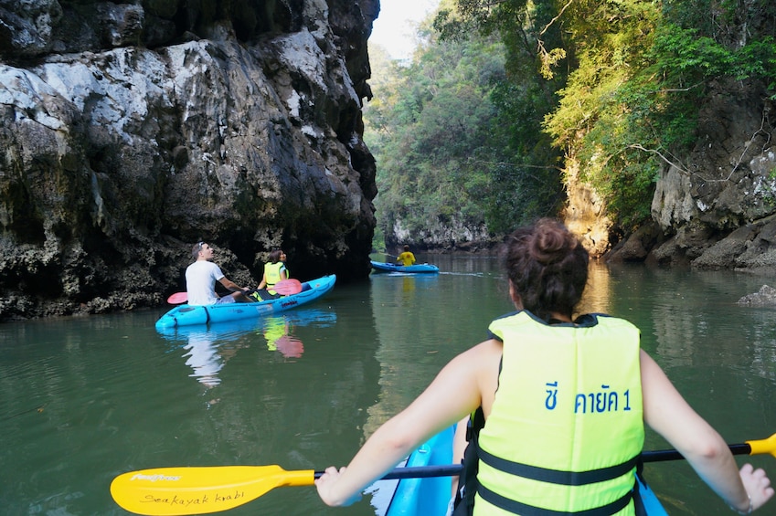 Full-Day Sea Kayaking Adventure in Ao Thalane Bay from Krabi