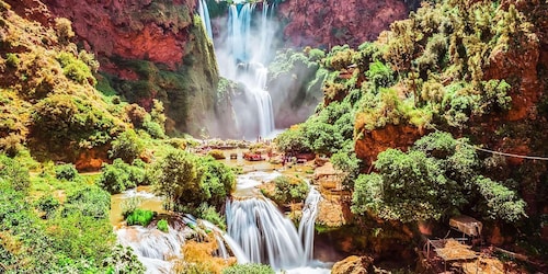 From Marrakech: Ouzoud Waterfalls Guided Trip with Boat Ride