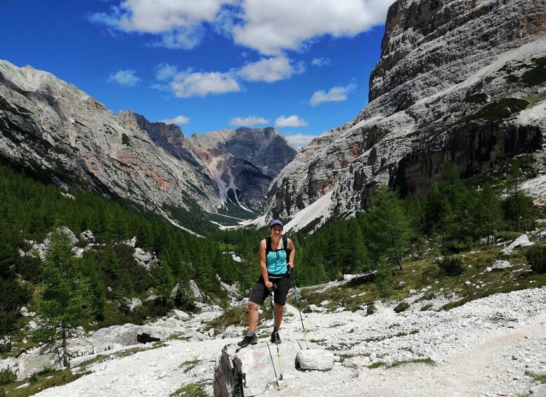 Explore the Dolomites, a hiking day in the mountains