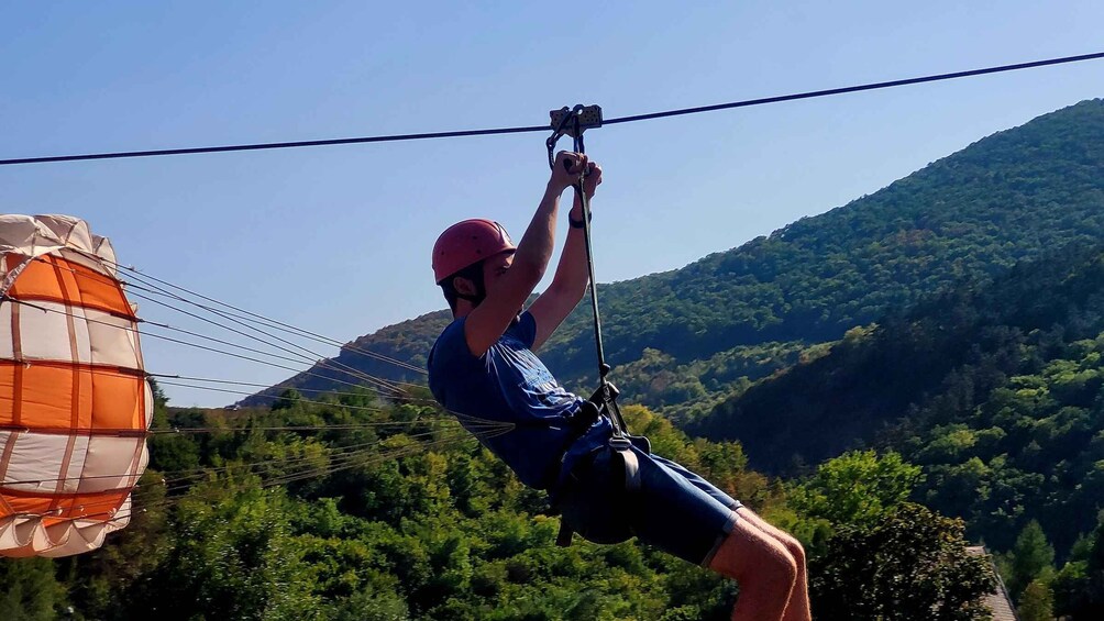 Picture 2 for Activity Cluj: Outdoor Activities Day Trip with Zip Line and Hike