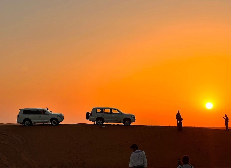 Picture 2 for Activity Doha: Nighttime Desert Safari with Dune Bashing & Camel Ride