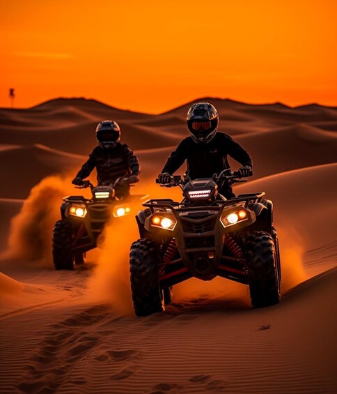 Picture 7 for Activity Doha: Nighttime Desert Safari with Dune Bashing & Camel Ride