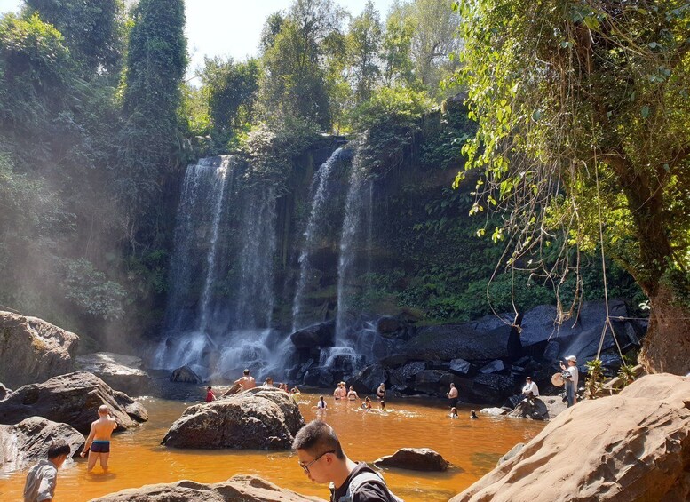 Picture 7 for Activity Mixture of temples and waterfall.