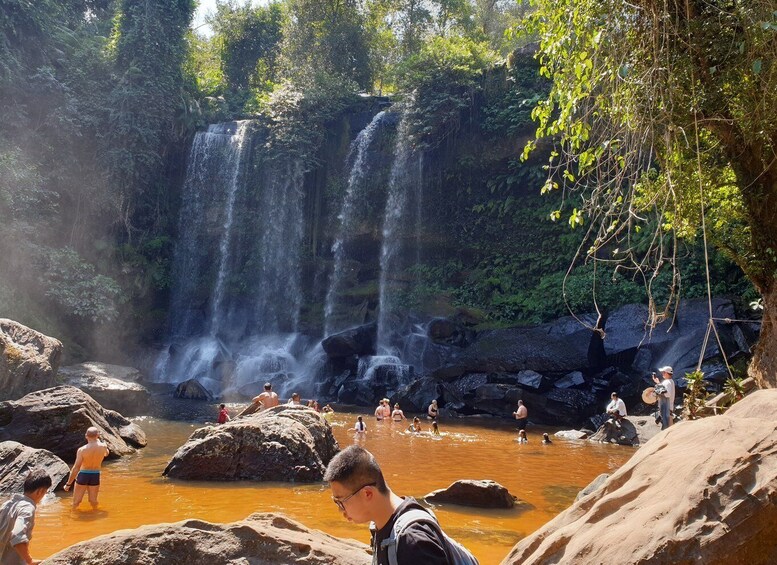 Picture 7 for Activity Mixture of temples and waterfall.