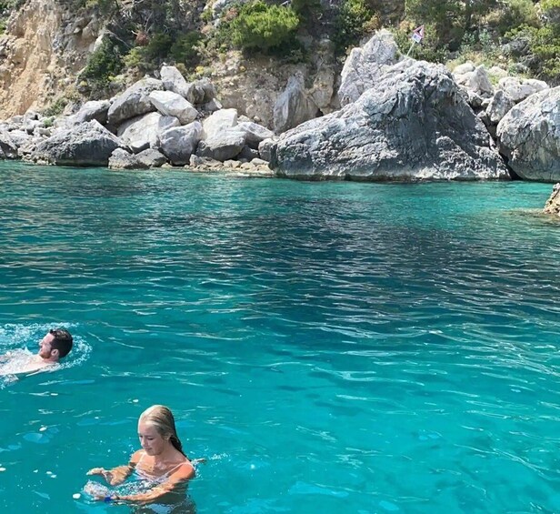 Picture 4 for Activity Capri: Small Group Boat Tour with Limoncello and Snacks