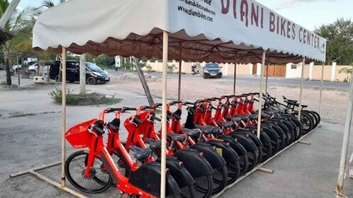 Playa de Diani: recorrido por el pueblo en bicicleta con recogida en el hot...