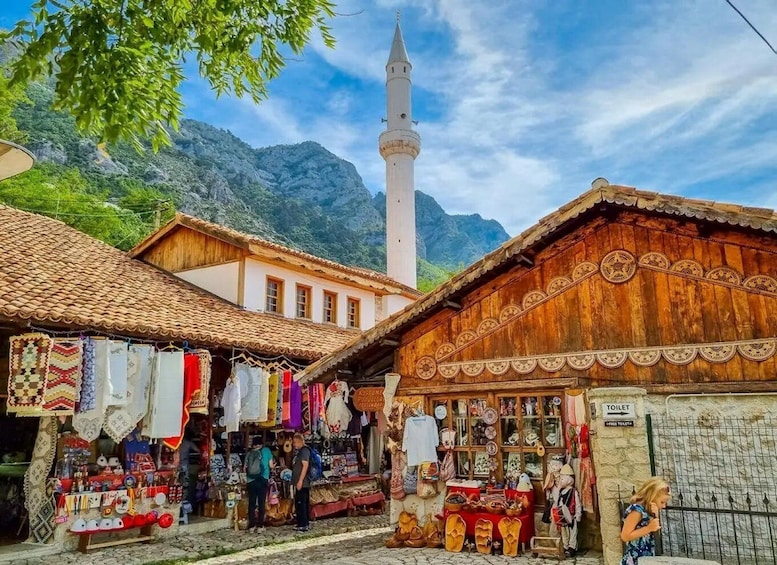 Picture 2 for Activity Escape from Tirana, Kruja Castle-Shkopeti Lake, Boat Trip