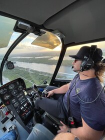 Helicóptero privado de una hora Lauderdale -Everglades -Miami Beach