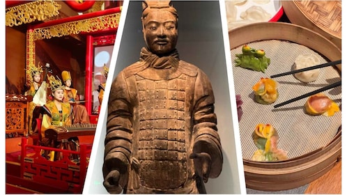 กองทัพทหารดินเผาซีอาน อาหารค่ำเกี๊ยว และการแสดงราชวงศ์ถัง