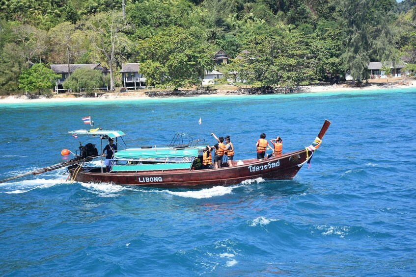 Picture 5 for Activity Koh Lanta: 4 Islands and Emerald Cave Tour by Long-tail Boat