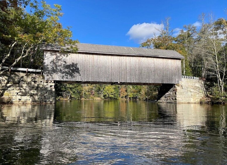 Picture 1 for Activity Guided Covered Bridge Kayak Tour, Southern Maine