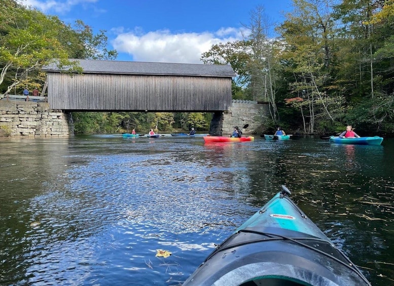 Picture 4 for Activity Guided Covered Bridge Kayak Tour, Southern Maine