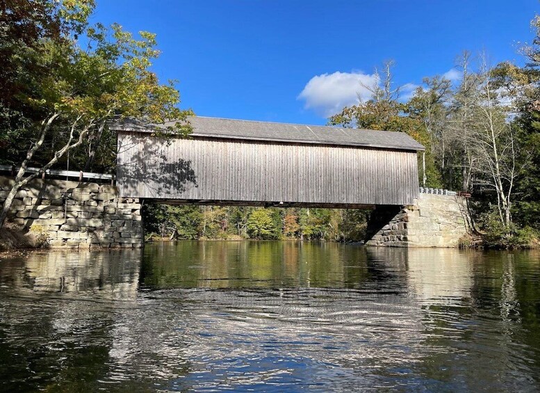 Picture 1 for Activity Guided Covered Bridge Kayak Tour, Southern Maine