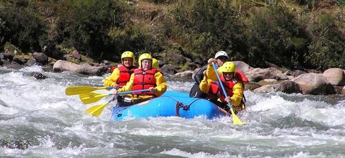 Vallée du Sud : Journée complète de rafting à Cusipata et de zipline