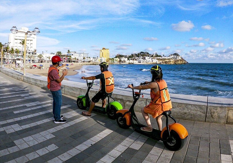Picture 1 for Activity Mazatlán: Historic District by Electric Shopper Scooter