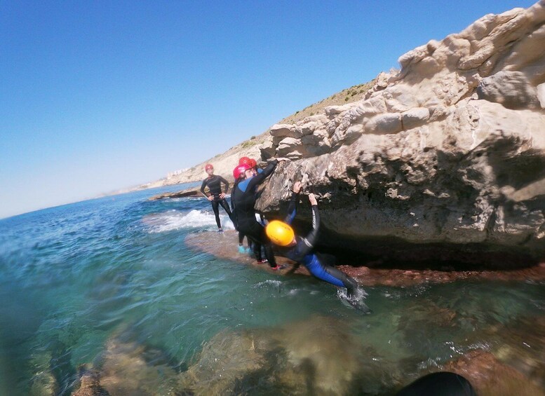 Picture 13 for Activity Valencia: Coasteering Adventure in Cullera Lighthouse