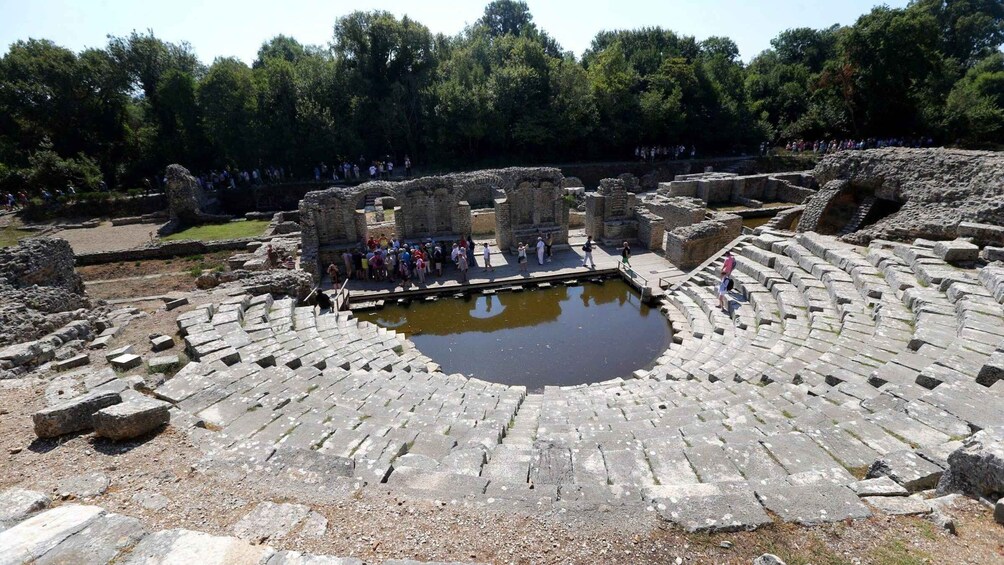 Picture 2 for Activity Tour to Butrint Park-Blue Eye-Lekuresi Castle-Ksamil