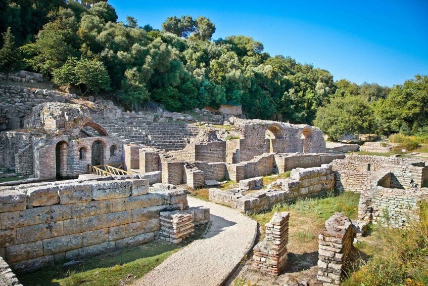 Picture 3 for Activity Tour to Butrint Park-Blue Eye-Lekuresi Castle-Ksamil