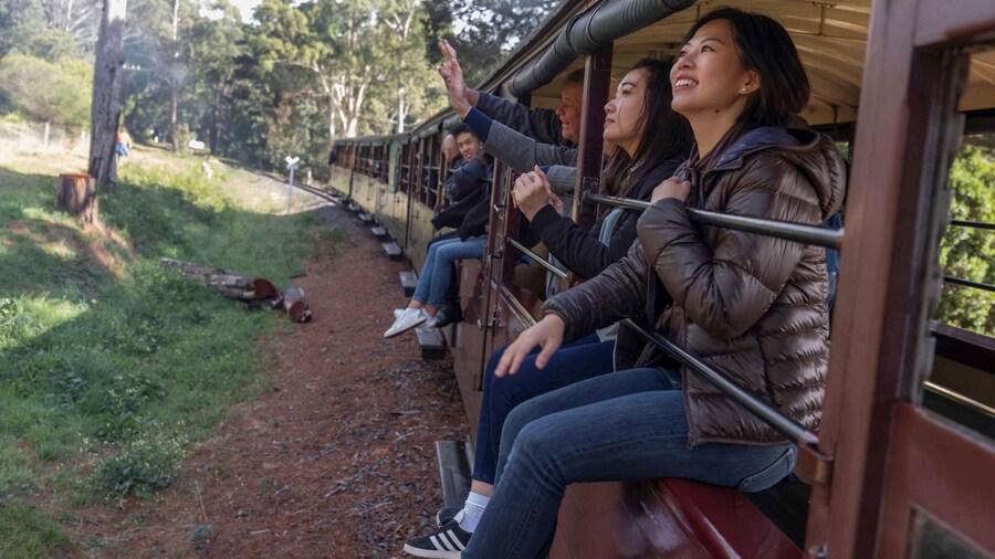 From Melbourne: Puffing Billy Train & Penguins Wildlife Tour