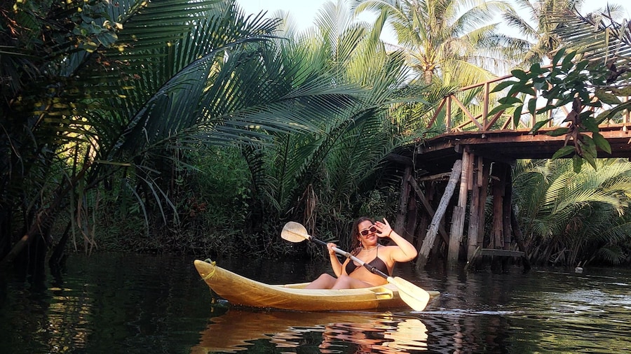 Kampot Countryside, Pepper farm and Kayak tour include lunch