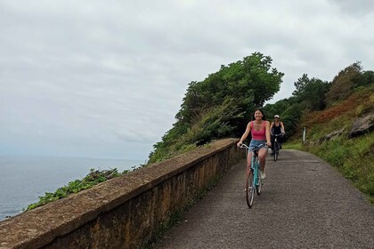 サン・セバスティアンサン・セバスティアンを自転車で発見