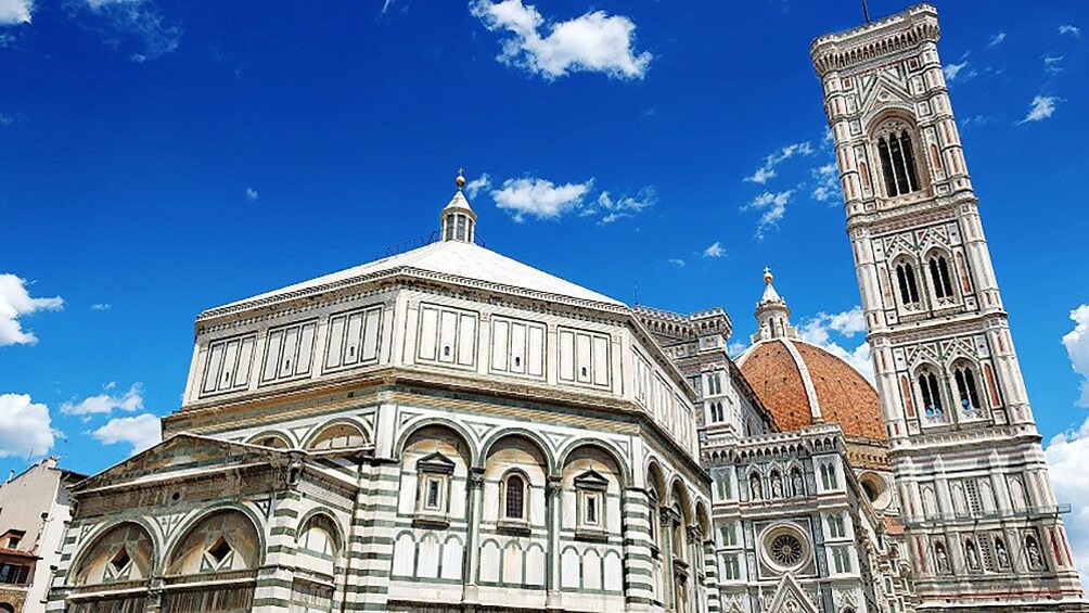 Exterior of Basilica of Saint Mary of the Flower in Florence
