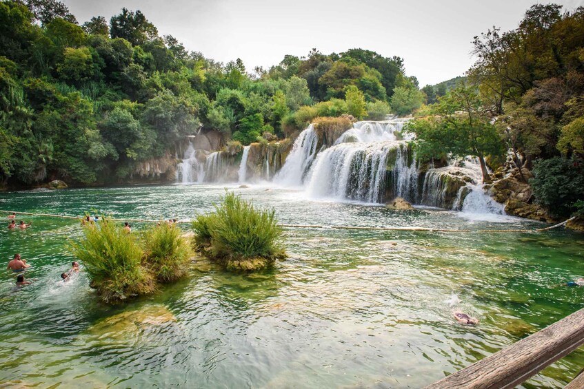 Picture 4 for Activity Split/Trogir: Krka National Park Day Trip & Boat to Skradin