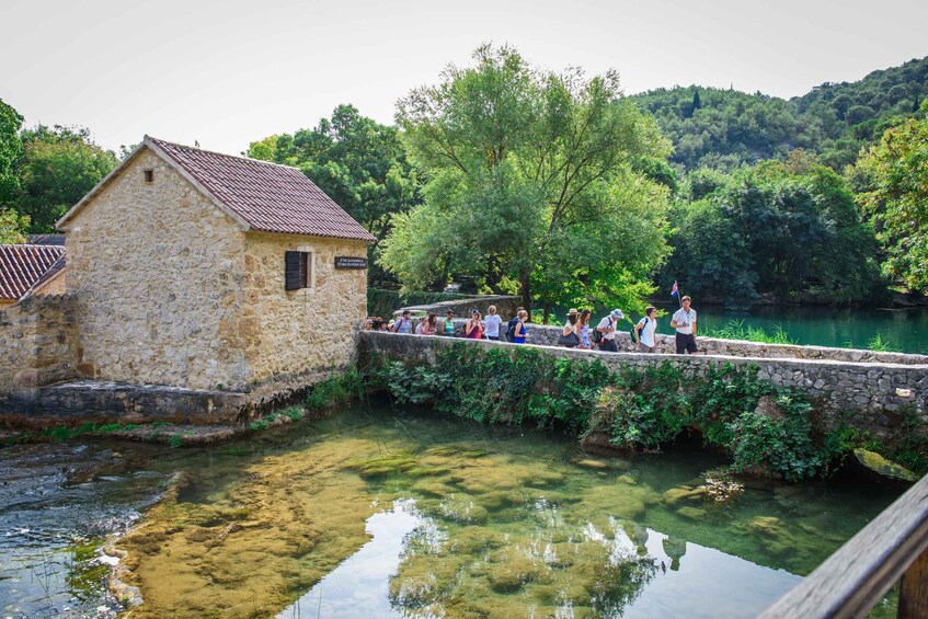 Picture 2 for Activity Split/Trogir: Krka National Park Day Trip & Boat to Skradin