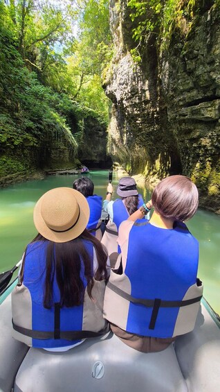 Picture 3 for Activity Kutaisi: Prometheus Cave & Martvili Canyon Guided Tours