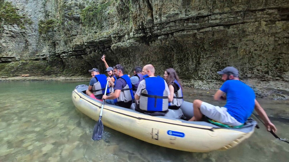 Picture 1 for Activity Kutaisi: Prometheus Cave & Martvili Canyon Guided Tours