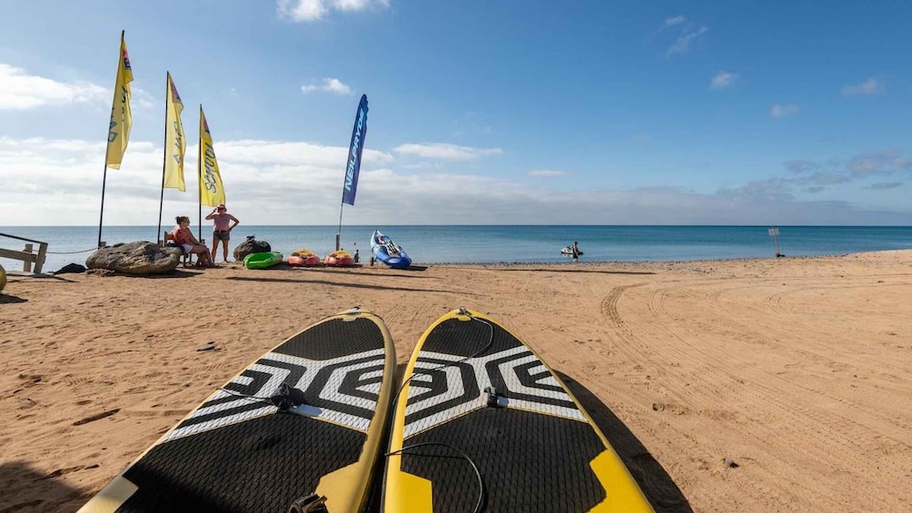 Picture 1 for Activity Fuerteventura: Explore Costa Calma Bay on a SUP Board!