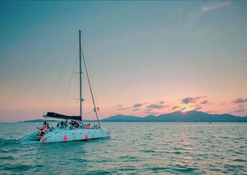 Picture 1 for Activity Phuket: Coral Island Catamaran Cruise with Sunset Dinner