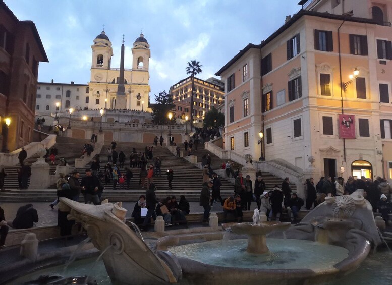 Picture 1 for Activity Rome: Spanish Steps, Trevi, Navona and Pantheon Sunset Tour