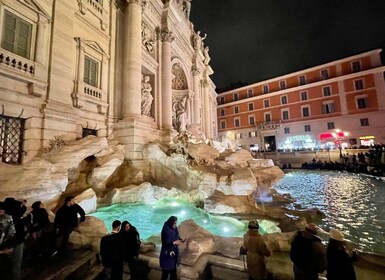 โรม: ทัวร์บันไดสเปน, Trevi, Navona และ Pantheon Sunset