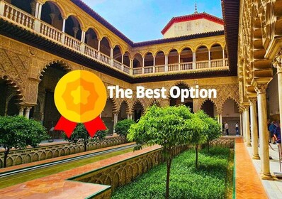 Seville: Real Alcázar Audio-Guided Tour in 9 Languages