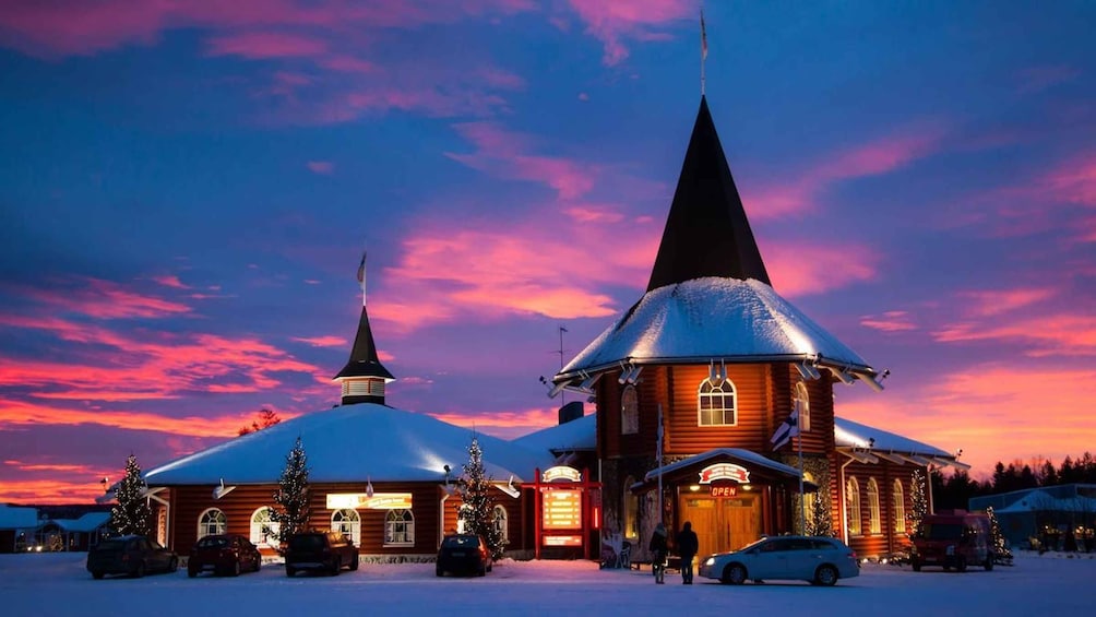 Picture 9 for Activity Rovaniemi: Santa Claus Village, Husky & Reindeer Sled Ride