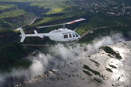 Helicopter Flight over the Victoria Falls