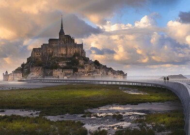 Mont-Saint-Michel: recorrido privado a pie con entrada a la abadía