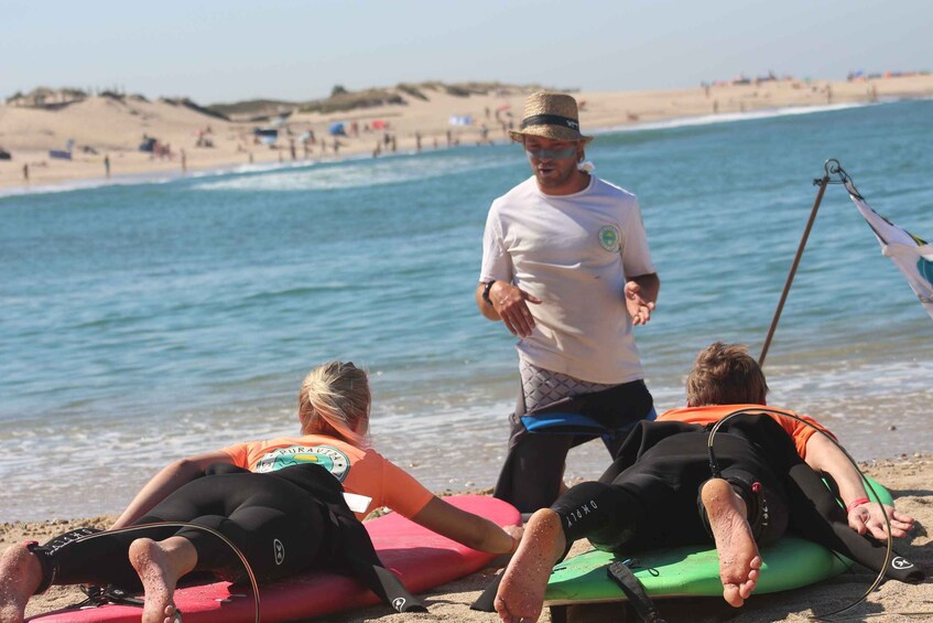 Picture 2 for Activity Porto: Small Group Surf Lesson with Transportation