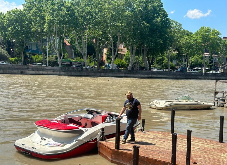 Picture 9 for Activity Tbilisi Boat Tour: Private Exciting Boat Trip in Old City