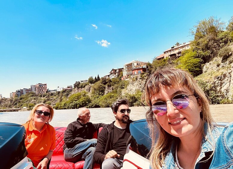 Picture 2 for Activity Tbilisi Boat Tour: Private Exciting Boat Trip in Old City