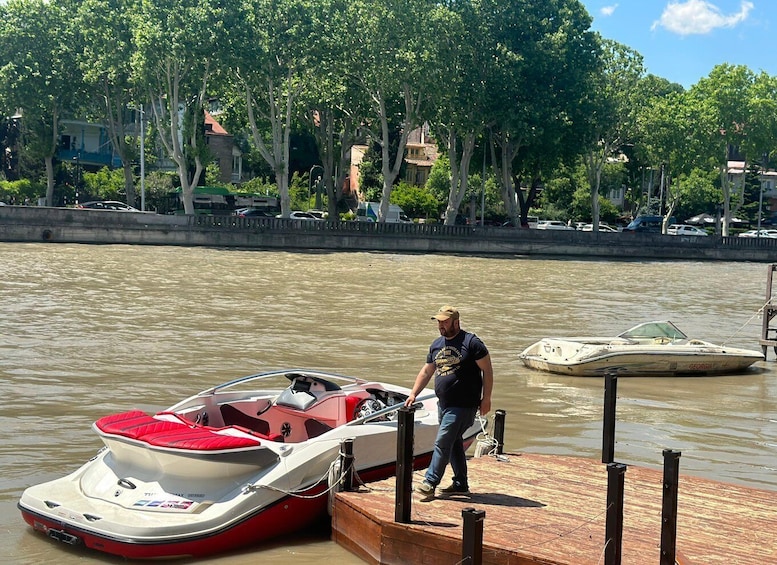 Picture 9 for Activity Tbilisi Boat Tour: Private Exciting Boat Trip in Old City